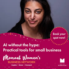 ✨ Meet Monash Women's Business Network guest Ramona Roach! ✨ As the CEO of  Ethika Group, Ramona brings more than 20 years of experience in business  advisory, including senior roles as General