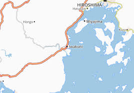 Map of iwakuni area hotels: Michelin Iwakuni Map Viamichelin