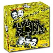 The opening title card appears (to … It S Always Sunny In Philadelphia Board Game Board Game Boardgamegeek