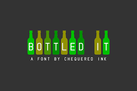 Download the perfect coca cola bottle pictures. Bottled It Font By Chequered Ink Creative Fabrica