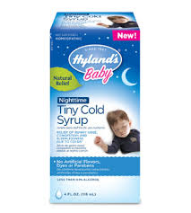 Hylands Baby Nighttime Tiny Cold Syrup Hylands Homeopathic