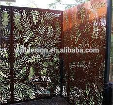 Source Corten Steel Portable Metal Wall Art Used For Garden On M Alibaba Com Perforated Metal Panel Corten Steel Metal Leaf Wall Art