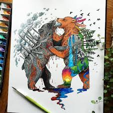 Artwork By Pixie Cold Instagram Climate Change Art Environmental Art Gcse Art Sketchbook