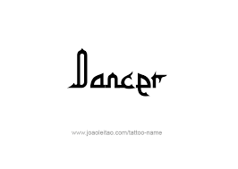 Black tattoos are my taste. Dancer Profession Name Tattoo Designs Tattoos With Names