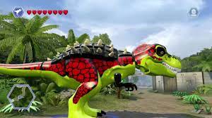 Which you unlock at the end of . Lego Jurassic World Compy Mode Custom T Rex Youtube