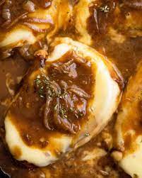 Carefully place in the hot oil. French Onion Smothered Pork Chops Recipetin Eats