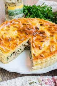 (pentru o tava de aprox. PlÄcintÄ Cu Ciuperci Èi Spanac Din Secretele BucÄtÄriei ChinezeÈti