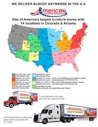 Delivery Info Across Country Afw Delivery Information American Furniture Furniture Delivery Delivery