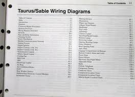 Home » mercury manuals » 1996 mercury sable » manual viewer. 2003 Ford Mercury Dealer Electrical Wiring Diagram Service Manual Taurus Sable