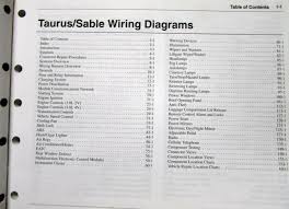 Sable hose diagram 4thdimension org. 2003 Ford Mercury Dealer Electrical Wiring Diagram Service Manual Taurus Sable