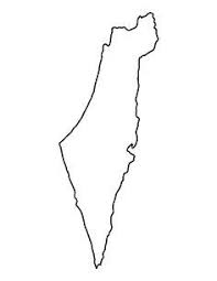 Palestine outline map country shape state symbol national borders. Pin On Yom Haatzmaut