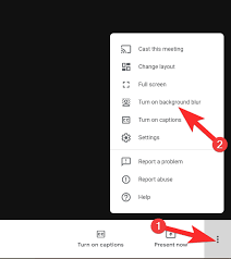 You can also change the background on google meet after joining the meeting by accessing this exact same menu. How To Change Background On Google Meet