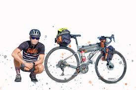Soft krayton rubber grips new style nylon bar ends included. Rider S Lens Uyoksuryo S Bicycle Illustrations Bikepacking Com