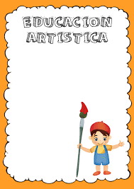 Dibujos de educacion cultural y artistica para dibujar. Caratula De Educacion Artistica Los Mejores Disenos Del 2021