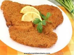 Bistec A La Milanesa Receta Cubana Pin En Recetas Cubanas Con Carne