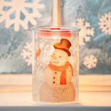 Scentsy Frosted The Snowman Warmer The Candle Boutique Scentsy Uk Consultant