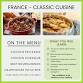 FRANCE – CLASSIC CUISINE event in Farm