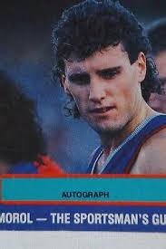 Footscray Western Bulldogs AFL VFL Football Vintage Stimorol Card Darren  Baxter