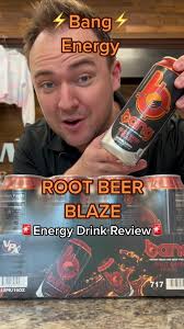 ROOT BEER BLAZE Energy Drink Review