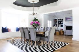 Glass and metal tables are too modern for the colonial style, so you should choose a wooden dining table and chairs. Mallory S Classic Colonial Dining Room Makeover Classy Clutter
