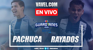 Monterrey pachuca live score (and video online live stream) starts on 19 apr 2021 at 02:06 utc time at estadio bbva bancomer stadium, monterrey city, mexico in liga mx, clausura, mexico. Goles Y Resumen Pachuca 1 1 Rayados En Guard1anes Liga Mx 2020 04 03 2021 Vavel Mexico