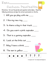 Kindergarten Faith Teacher Appreciation Sale Punctuation Worksheets Teaching Writing Kindergarten Writing