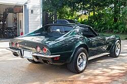 Image result for Blue Green 1973 Corvette