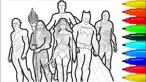 Dc justice league coloring pages. Justice League 2 Coloring Pages Coloring Pages With Colored Markers Coloring Pages Youtube