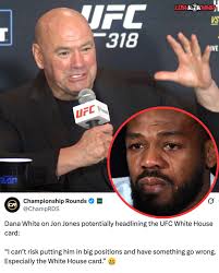 Jon Jones responds to Dana White saying there's a one in a billion chance  he fights at the White House card 💯👀 🇺🇸🗣️Jon Jones: Despite the odds,  I'm still training and optimistic