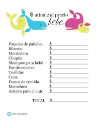 Más abajo en este post te obsequio 2 modelos y colores de este mismo juego para baby shower. Baby Shower Corsage Baby Shower Diy Baby Shower Kit