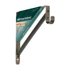((the board i used in the photo was a 5/4 x 6 wide x 24 long )) again this board does not come with the brackets. Lido Designs 12 In X 11 In Copper Oil Rubbed Bronze Heavy Duty Rod And Shelf Bracket Lb 07 8150a The Home Depot
