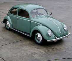 Image result for Pastel Green 1951 Beetle
