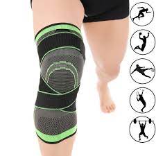Knee Brace Compression Sleeve With Patella Stability Straps Knee Compression Sleeve Knee Sleeves Compression Sleeves