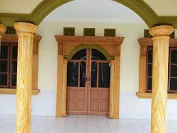 Tiang teras depan rumah minimalis mewah bulat. Pilar Rumah Klasik Minimalis Modern Polos Galar Blimbing Putera Dasrim