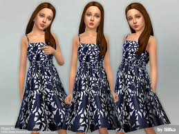 Pin By Brianna Kristalyn On Children S Sims 4 Cc Pippa Dress Dresses Sims 4 Dresses