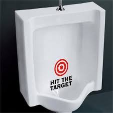 Target wall art help in the organization of things, they are also key in making your space cozier as well as adding exquisite contrast and pattern. Creative Funny Hit The Target Toilet Wall Decals Sticker For Toilet Bowl Toilet Wall Bathroom Wall Stickers Fun Bathroom Decor