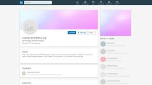 Making a great linkedin profile is key to stand out and connect to the right people. Linkedin Profile Page Mockup Mediamodifier