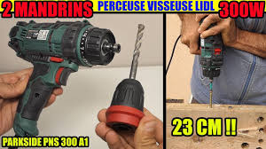 Parkside Perceuse Visseuse Filaire 300w Lidl Corded Power Drill Netzschrauber Youtube