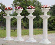 Moda 2016 Columnas Romanas Decorativas Color Blanco Pilares De Plastico Camino Citado Boda Utileria 4 Unid Columnas De Boda Decoracion De Unas Decoracion Bodas