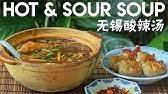 In a large serving bowl, add coriander, black vinegar, apple cider vinegar. Hot And Sour Soup Food Wishes Youtube