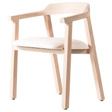 Exuding style and elegance with a fully upholstered frame and sleek black metal legs. White Oak Dining Chair With Leather Seat Or Dining Chair Gh2 For Sale At 1stdibs