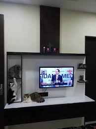 Kabinet dengan ceruk di bawah tv. Diy Kabinet Tv Tanpa Cat Dengan Kos Bawah Rm500 Siap Berlampu Lagi Memang Cun Jimat