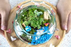 Puedes tratar con una pecera redonda, una rectangular, una copa de coñac de gran tamaño o una elegante botella de fondo ancho. Como Hacer Un Terrario En Una Pecera De Cristal 10 Ideas Espaciohogar Com