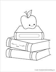 They develop imagination, teach a kid to be accurate and attentive. Back To School Coloring Pages Featuring Silly School Supplies Kids Activities Blog