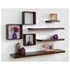 The mezzo modern shelf is a simple way to display your favorite pictures and keepsakes without a complicated mounting method. 1