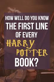 Can You Guess The Harry Potter Book Based Only On Its First Line Harry Potter Quizzes Harry Potter Quiz Harry Potter Universal