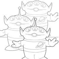 Kids might not remember, but adults may have been well aware 100+ toy story coloring pages! Aliens Three Coloring Pages Surfnetkids