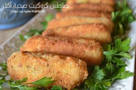 مطبخ مغتربة بطاطس كروكيت صحية أكثر مغتربة