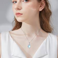 Amazon.com: SVODEA Teardrop Moonstone Necklace for Women 925 Sterling  Silver Created Water-Shaped Moonstone Cage Filigree Necklaces Anniversary  Birthday Jewelry Gift for Women Mom Wife(Style-1) : Clothing, Shoes &  Jewelry