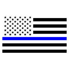 Thin Blue Line American Flag Law Enforcement Car Window Wall Vinyl Decal Thin Blue Lines Thin Blue Line Wallpaper Blue Line Flag